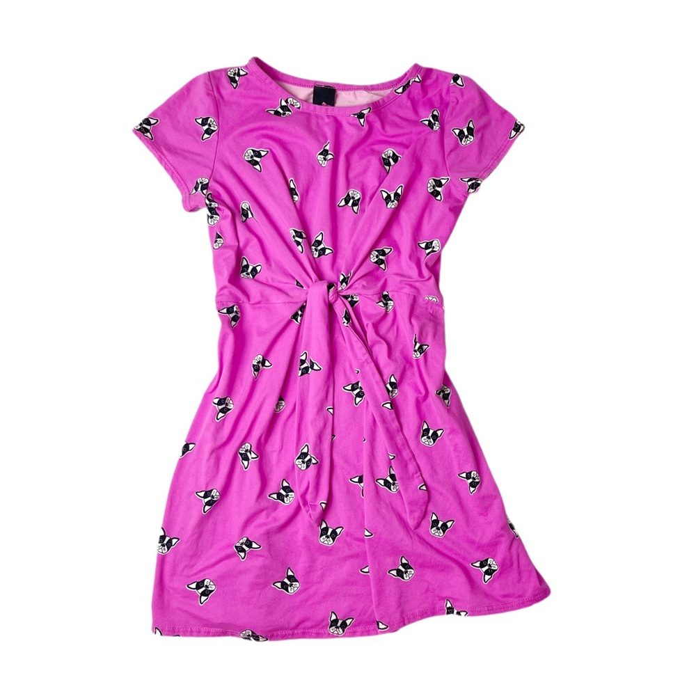 Frenchie Pink Knot Dress Size 10